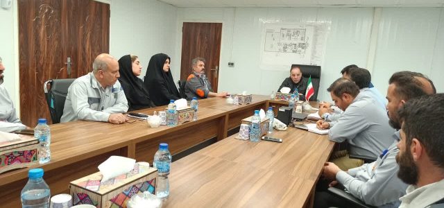 بازدید مدیرعامل از پروژه های فولاد خوزستان