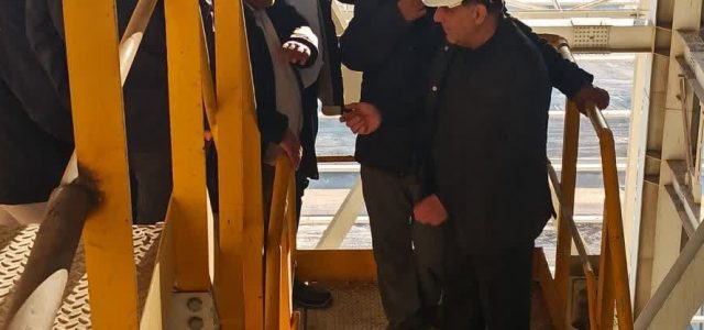 بازدید مدیرعامل و تیم همراه از پروژه فولاد قائنات (5)