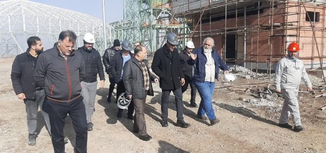 بازدید کارفرمای محترم پروژه احیای اردبیل
